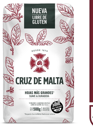 Cruz de Malta Traditional Argentine Yerba Mate 500 g 1.1 lb bag