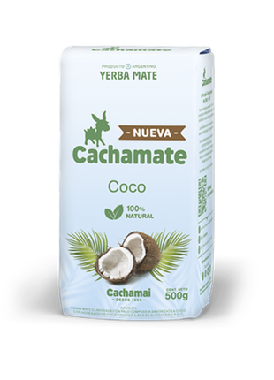 Cachamate Coco Argentine Yerba Mate, 500 g / 1.1 lb bag
