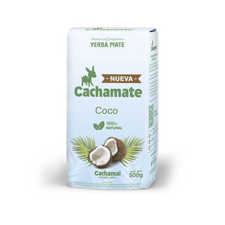 Cachamate Coco Argentine Yerba Mate, 500 g / 1.1 lb bag