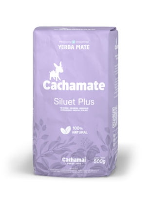 Cachamate Siluet Plus Argentine Yerba Mate, 500 g / 1.1 lb bag