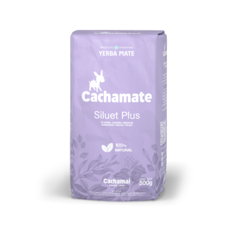 Cachamate Siluet Plus Argentine Yerba Mate, 500 g / 1.1 lb bag
