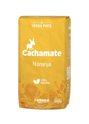 Cachamate Naranja Argentine Yerba Mate, 500 g / 1.1 lb bag