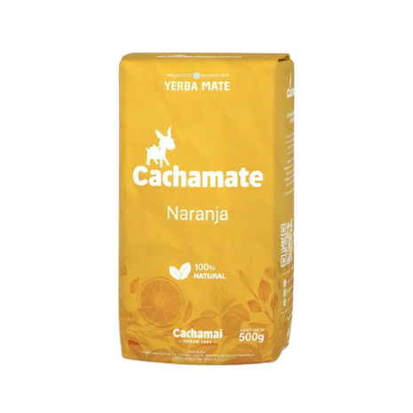 Cachamate Naranja Argentine Yerba Mate, 500 g / 1.1 lb bag
