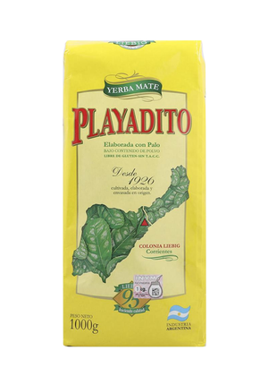 Playadito Suave Argentine Yerba Mate, 1 kg / 2.2 lb bag
