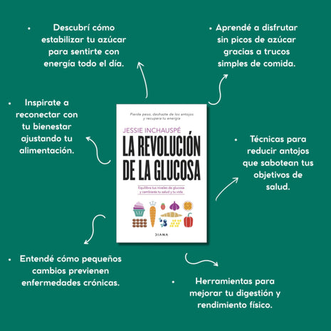 La revolución de la glucosa / Glucose Revolution – Jessie Inchauspé (Spanish Edition)