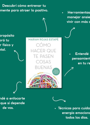Cómo Hacer que te pasen Cosas Buenas / How to Make Good Things Happen – Marian Rojas Estapé (Spanish Edition)