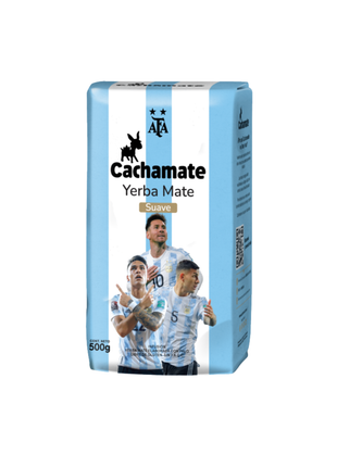 Cachamate Suave AFA Selección Argentina 2022 Argentine Yerba Mate, 500 g / 1.1 lb bag