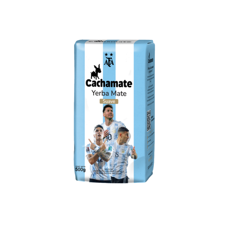 Cachamate Suave AFA Selección Argentina 2022 Argentine Yerba Mate, 500 g / 1.1 lb bag