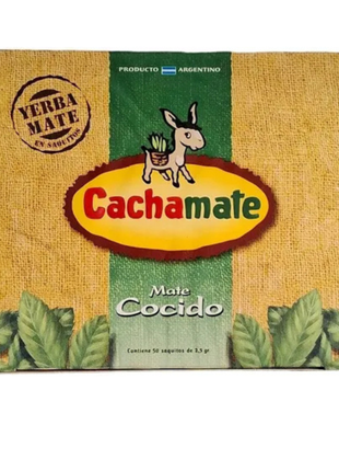 Cachamate Mate Cocido 50 Saquitos, 50 saquitos (125 g)
