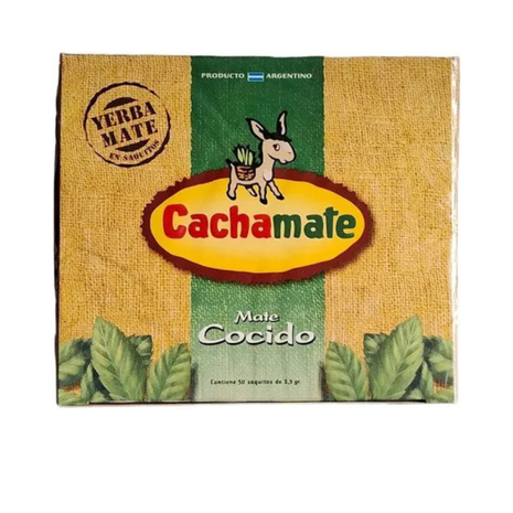 Cachamate Mate Cocido 50 Saquitos, 50 saquitos (125 g)