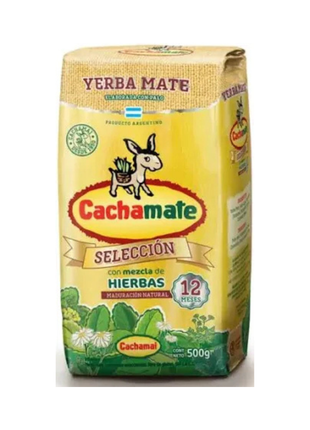 Cachamate Selección Argentine Yerba Mate, 500 g / 1.1 lb bag