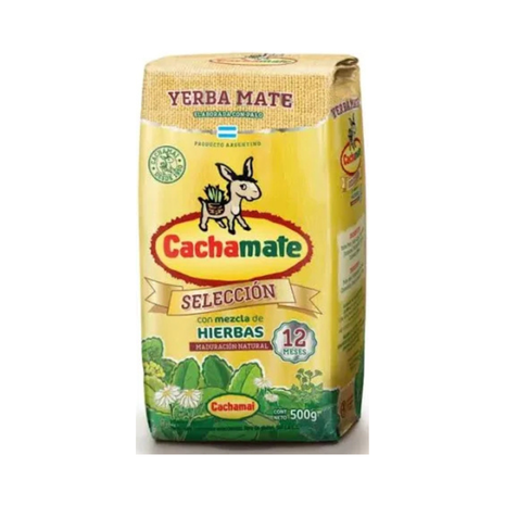 Cachamate Selección Argentine Yerba Mate, 500 g / 1.1 lb bag