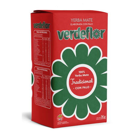 Verdeflor Tradicional Argentine Yerba Mate, 500 g / 1.1 lb bag