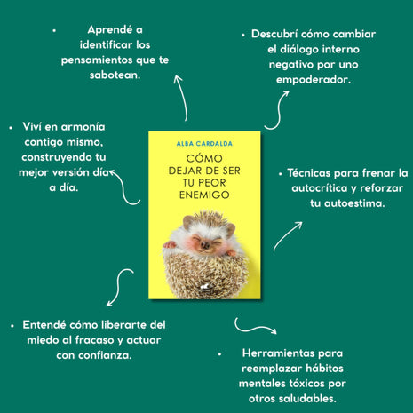 Cómo Dejar de Ser Tu Peor Enemigo / How to Stop Being Your Worst Enemy – Alba Cardalda (Spanish Edition)