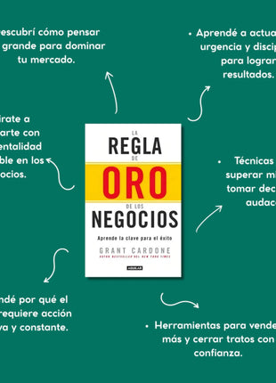 La regla de oro de los negocios / The Golden Rule of Business – Grant Cardone (Spanish Edition)