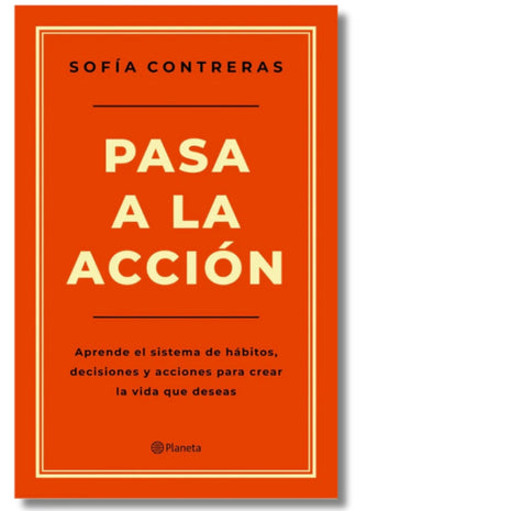 Pasa a la Acción / Take Action – Sofía Contreras (Spanish Book) – International Shipping