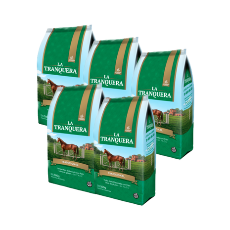 Yerba Mate La Tranquera Suave 500 g (Pack x10)