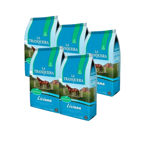 Yerba Mate La Tranquera Liviana 500 g (Pack x5)