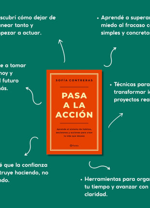 Pasa a la acción / Take Action – Sofía Contreras (Spanish Edition)