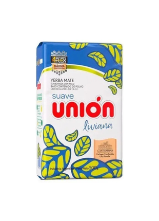 Yerba Mate Unión Suave Liviana 500 g