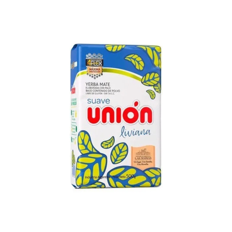 Yerba Mate Unión Suave Liviana 500 g