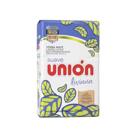 Yerba Mate Unión Suave Liviana 1 kg