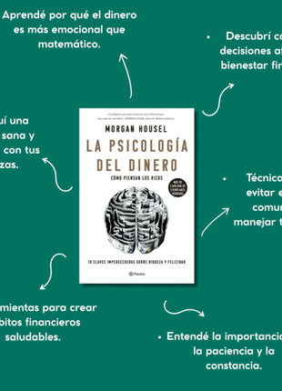 La psicología del dinero / The Psychology of Money – Morgan Housel (Spanish Edition)