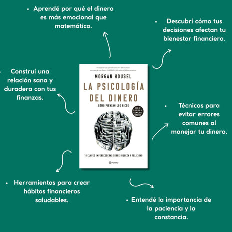 La psicología del dinero / The Psychology of Money – Morgan Housel (Spanish Edition)