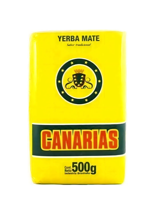 Yerba Mate Canarias Tradicional, sabor amargo e intenso (500g)