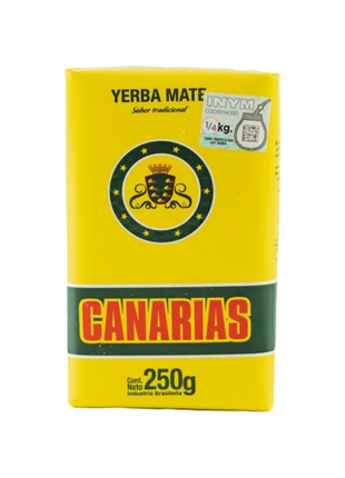 Yerba Mate Canarias Tradicional, sabor amargo e intenso (250g)