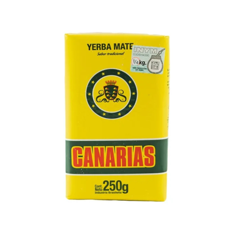 Yerba Mate Canarias Tradicional, sabor amargo e intenso (250g)