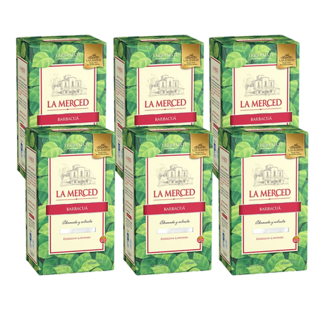 Yerba Mate La Merced Barbacuá 500g (Pack x6)