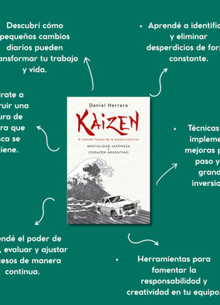 Kaizen: el método de Toyota de la mejora continua / Kaizen: Toyota’s Method of Continuous Improvement – Daniel Herrero (Spanish Edition)