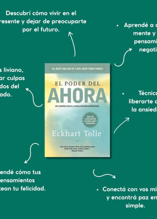 El poder del ahora / The Power of Now – Eckhart Tolle (Spanish Edition)