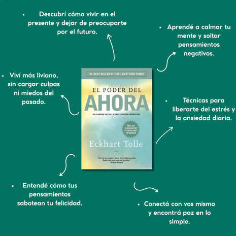 El poder del ahora / The Power of Now – Eckhart Tolle (Spanish Edition)