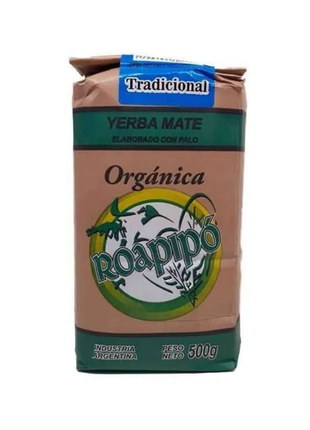 Yerba Mate Roapipó Orgánica Tradicional 500g