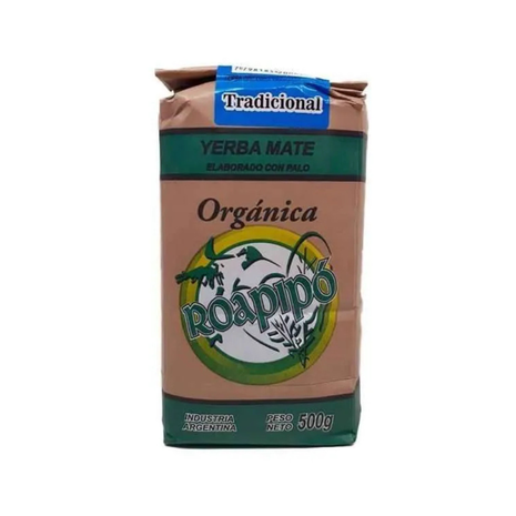 Yerba Mate Roapipó Orgánica Tradicional 500g