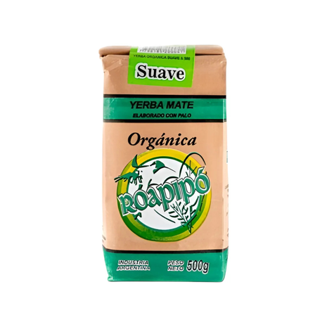 Yerba Mate Roapipó Orgánica Suave 500g