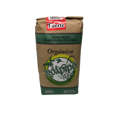 Yerba Mate Roapipó Orgánica Fuerte 500g