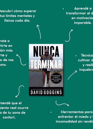 Nunca terminar / Never Finished – David Goggins (Spanish Edition)