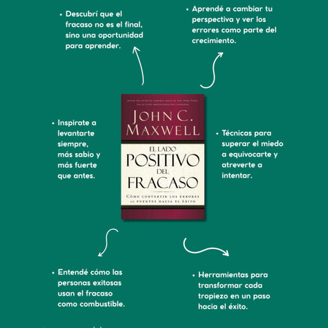 El lado positivo del fracaso / Failing Forward – John C. Maxwell (Spanish Edition)