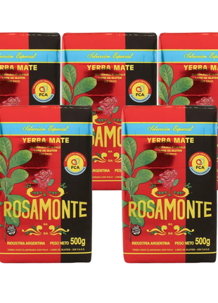 Rosamonte Seleccion Especial Argentine Yerba Mate, 500 g (Pack of 5)