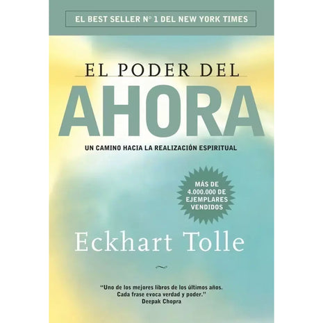 El poder del ahora / The Power of Now – Eckhart Tolle (Spanish Book) – International Shipping