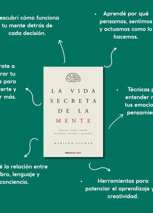 La vida secreta de la mente / The Secret Life of the Mind – Mariano Sigman (Spanish Edition)