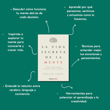 La vida secreta de la mente / The Secret Life of the Mind – Mariano Sigman (Spanish Edition)