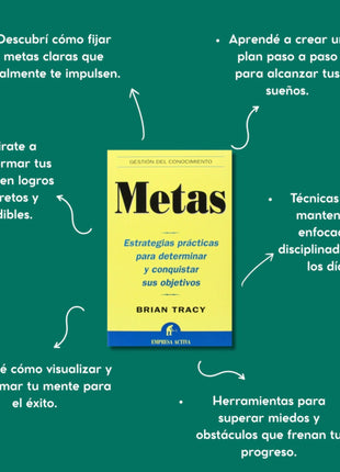 Metas / Goals! – Brian Tracy (Spanish Edition)