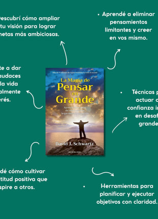 La magia de pensar en grande / The Magic of Thinking Big – David J. Schwartz (Spanish Edition)
