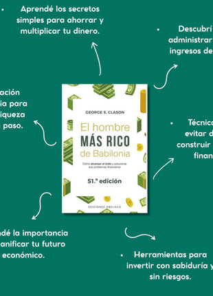 El hombre más rico de Babilonia / The Richest Man in Babylon – George S. Clason (Spanish Edition)