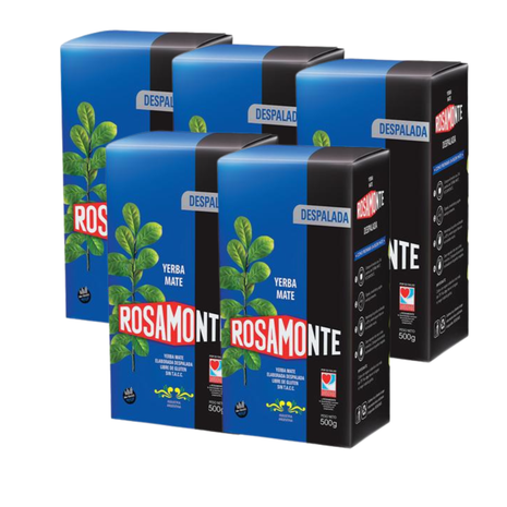 Rosamonte Despalada Argentine Yerba Mate, 500 g (Pack of 5)