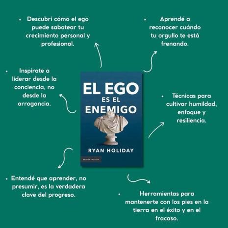 El Ego Es el Enemigo / Ego Is the Enemy – Ryan Holiday (Spanish Edition)